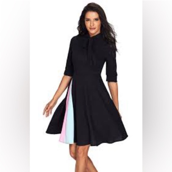 Fit & Flare Skater Style Dress - Picture 4 of 11